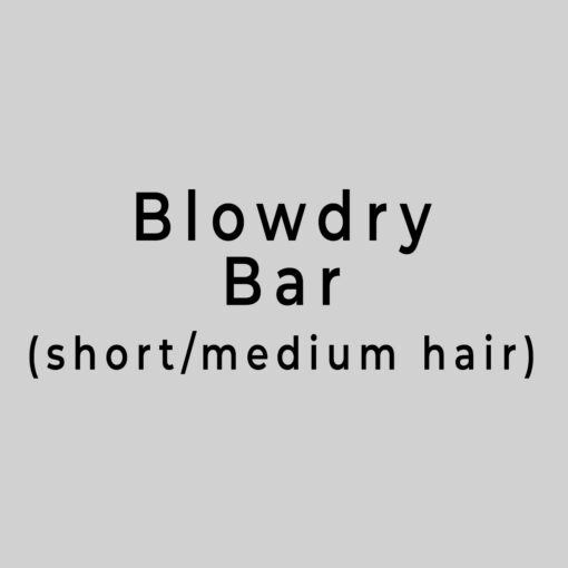 Blowdry bar short hair