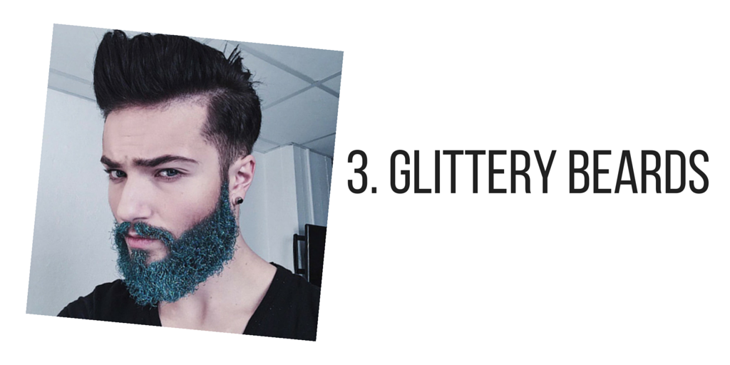 glittery beards
