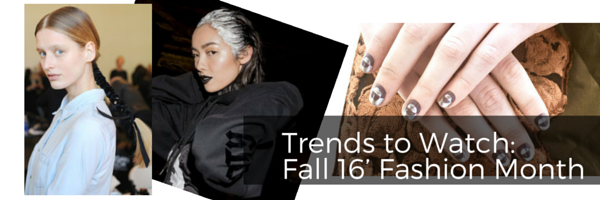 The Best Beauty Trends from Fall 16' Fashion Month