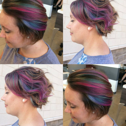 hair painting color melt