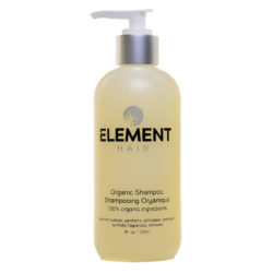 100% Organic Shampoo for healthy clean hair. By Element Hair.