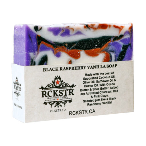 Black raspberry vanilla soap