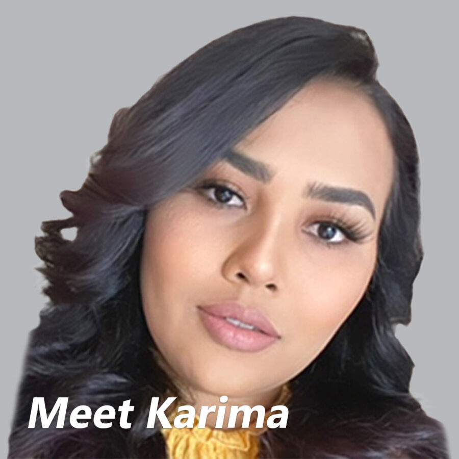 Karima hair stylist